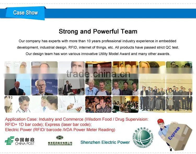 3000mA Battery, Portable Cell Phone Specialized Bluetooth Barcode Scanner
