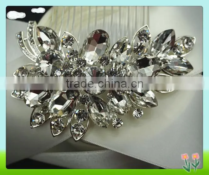 2015 Wholesale and unique crystal bridal tiaras