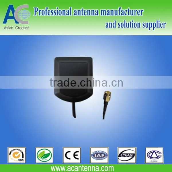 GPS magnetic antenna OEM with SMA connector with cable 2m long