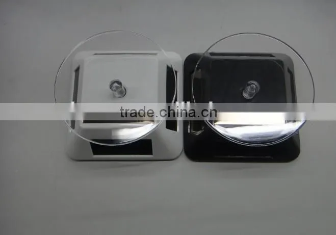 ight quality products lotus solar rotating cell phone accessory display stand,display turntable,better to show your products!
