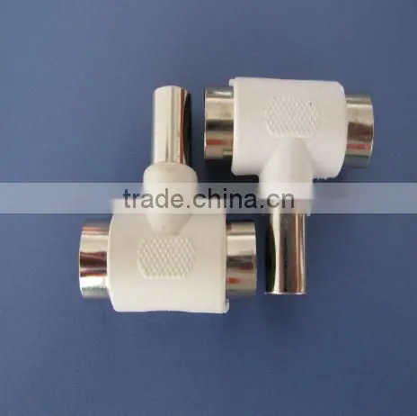 TV JPLUG TO TV JACKS ,TV PLUG AND JACK CONNECTOR
