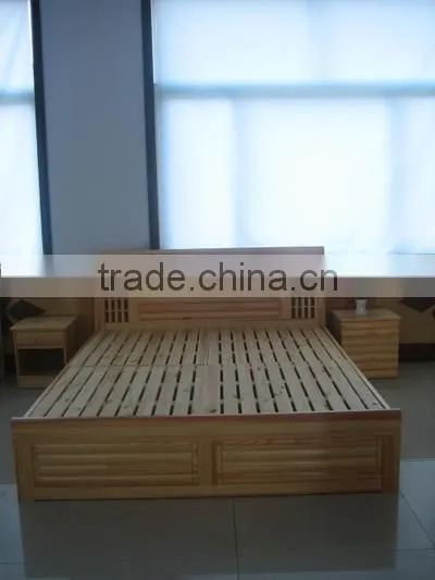UCF0066 Wooden hotel bed,Bedroom furniture