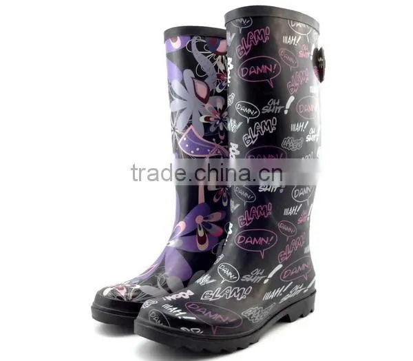 rain boots women safety shoe