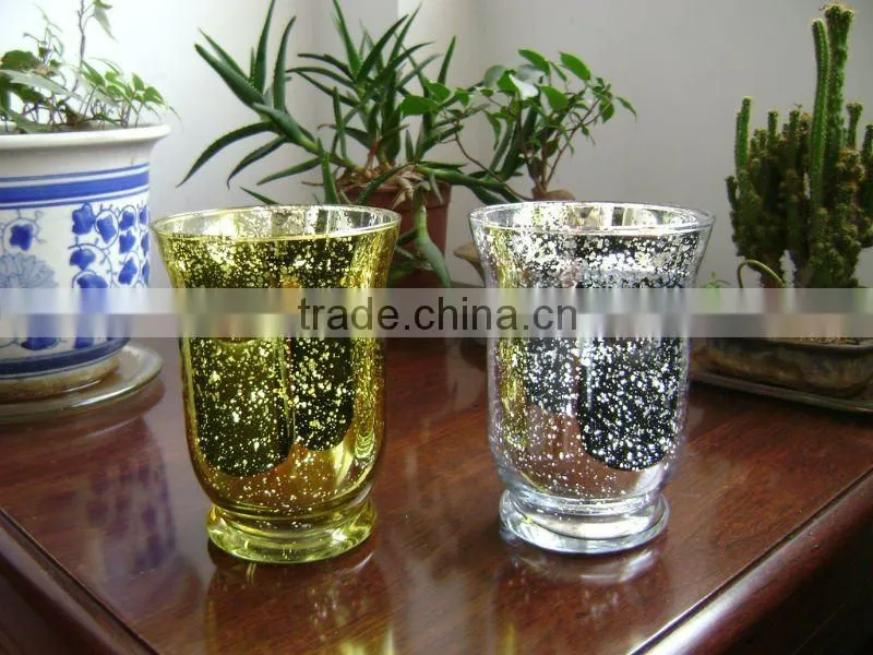 glass candle holder