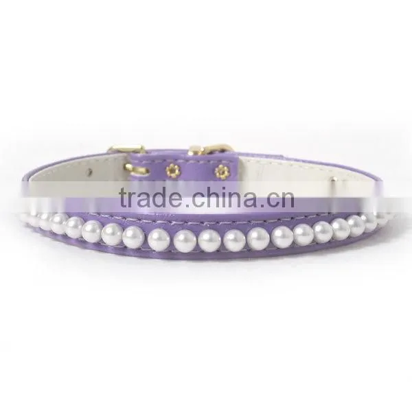 Made in China fashionable pet collars,leashes dog leather collar
