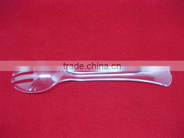 Clear Children Plastic Spoon And Fork