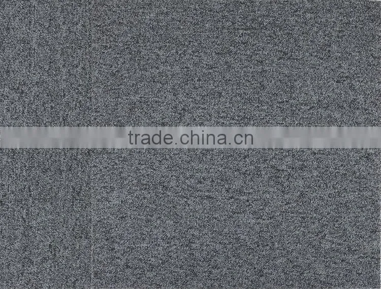 Machine made patterned grey carpet for office