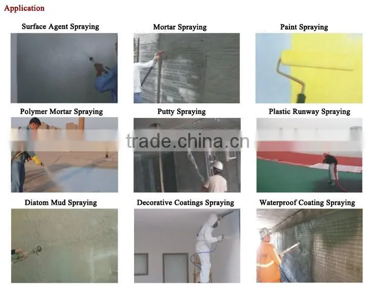 Excellent Quality First Class Parts And Technology Mortar Plastering Machine