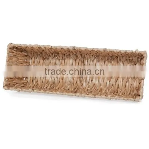 Natural water hyacinth storage basket