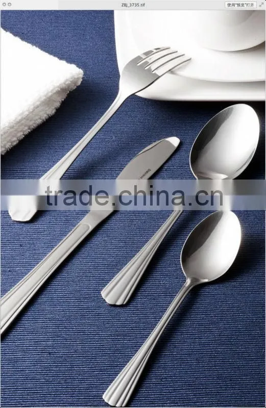 Stainless Steel 18/0 Mirror Polish Hotel Elegance Tableware