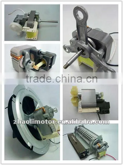 220v 50hz Cross flow air blower Small powerful electric motors Electric fan motor Single phase shaded pole motor