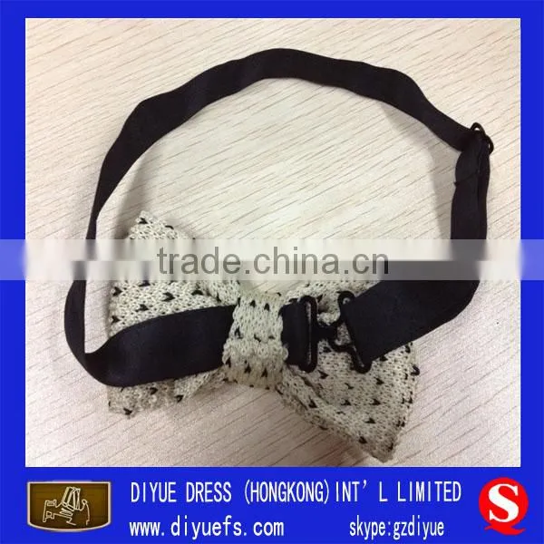 Handmade Large Polyester Ribbon Luxury Bow Tie Wholesale Bow Tie