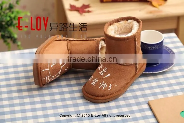 Hot sales high quality and cheap snow kids boots