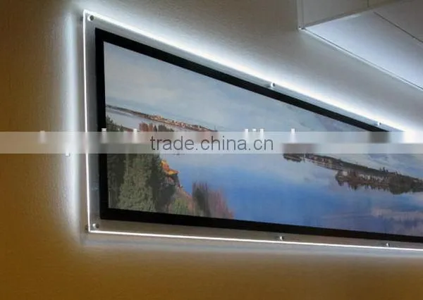 Top quality new products laser cut acrylic led metal sign