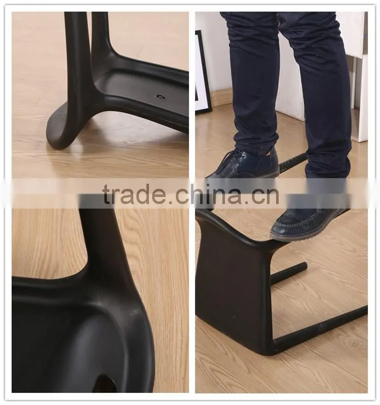 modern cheap plastic side stool chair factory price