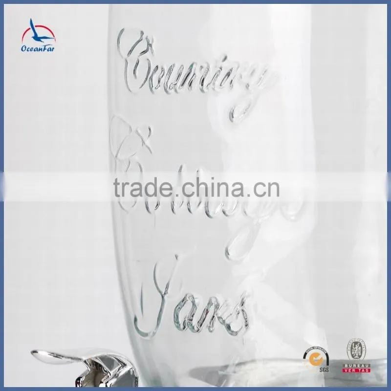 Wholesale Market Glass Mason Jar Dispenser Cheap Price Glass Honey Dispenser