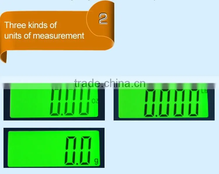 Factory direct sale easy carry slim design cooking food kitchen scale