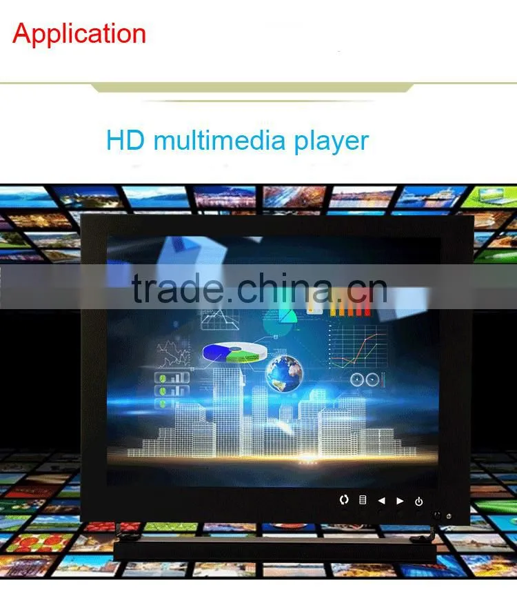 8inch Professional LCD CCTV monitor for the Video microscope