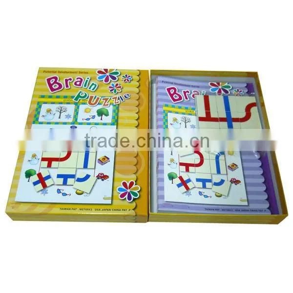 Logic color detective puzzle for kids
