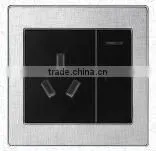reset style switch and socket,flat panel socket and switch