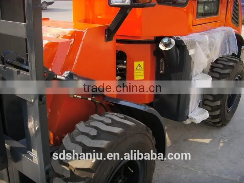 3 ton Rough Terrain Forklift 4x4 Truck Supplier List With CE