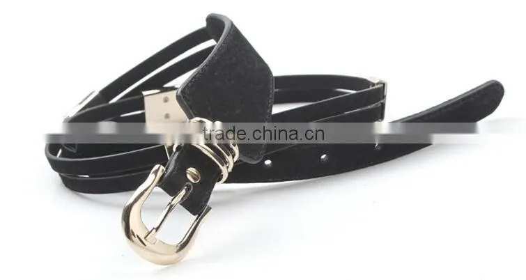 2015 fashion ladies metal belts