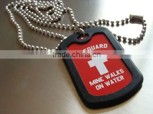 plastic military dog tags