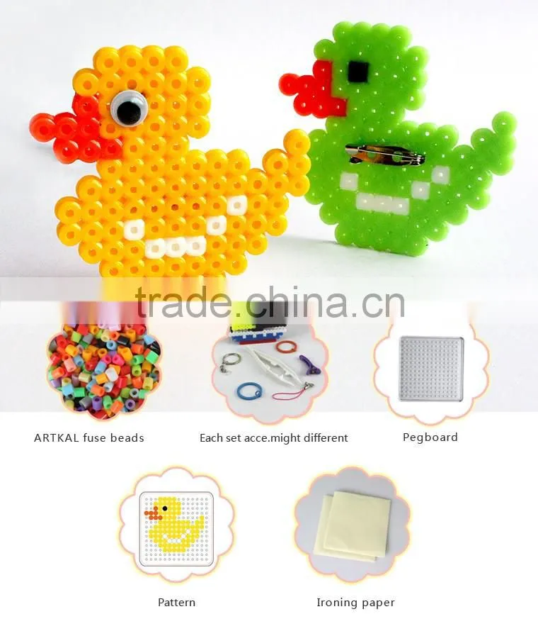 Superior quality funny diy toys 5mm hama deads for kids toys