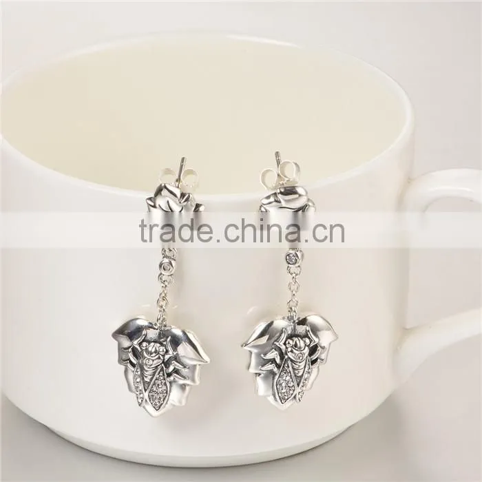 Guangzhou Wholesale Silver Jewelry New Fashion Woman'S Earrings