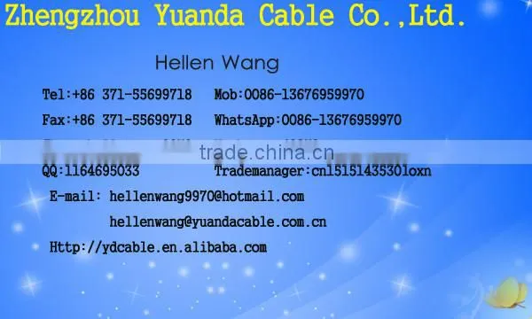 Best-selling fire-retardant and fire-resistant PVC power cable 3x2.5
