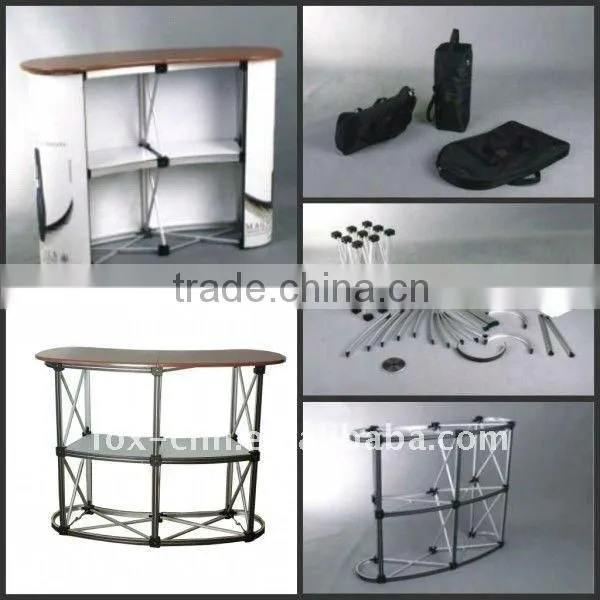 pop up promotion table, promotion table, display stand podium