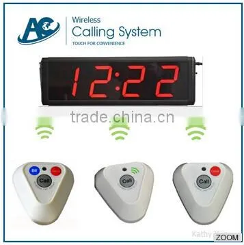 Top Popular Suits For Tea House Equipment Communication System Wireless Service Bell System