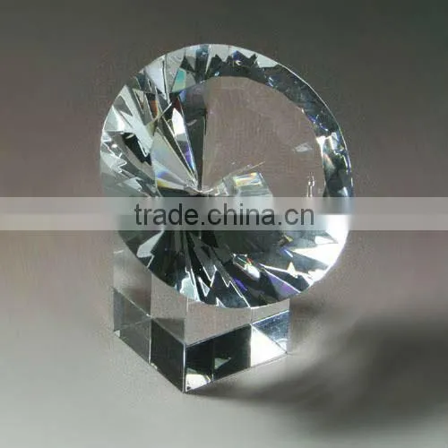 Natural clear crystal diamond