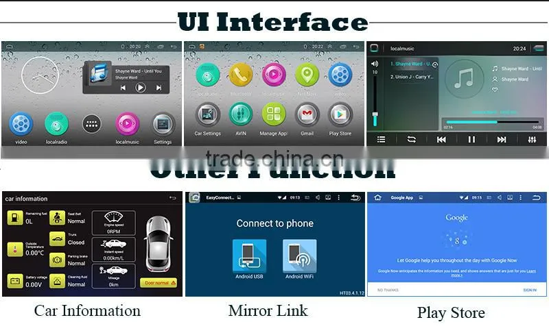 10.1" Factory Price Android 4.4 & Android 4.4.2 Car Gps Navigation For Mazda Cx-5 Built Wifi 1024*600 1G Ram