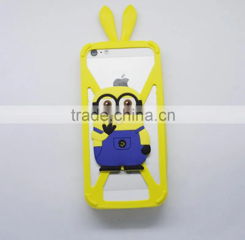best selling 3D custom rubbercartoon phone case cover for lg iphone 6s