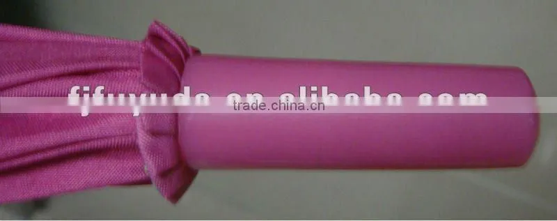 C10A Auto Heat Transfer cartoon child umbrella with flower edge