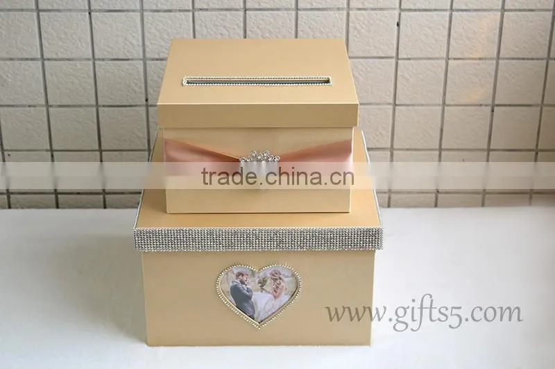 Elegant Handmade wedding fund money box