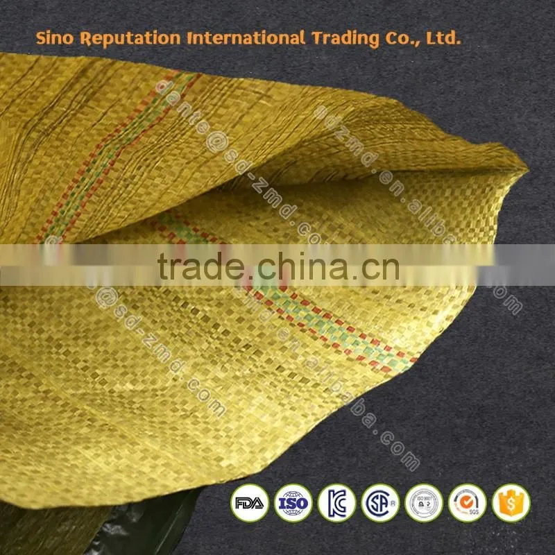 High quality custom printed stand up cement packaging bags