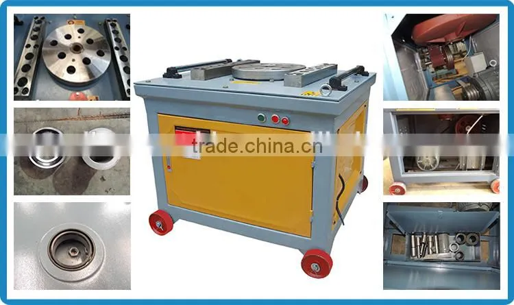 Automatic rebar cutting and bending machine