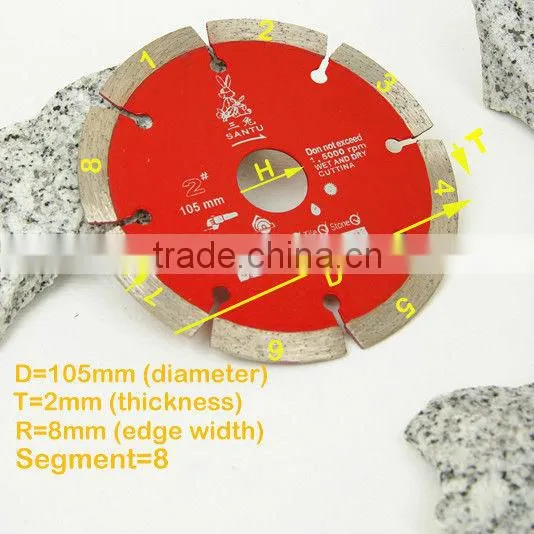 4 Inch Segmented Diamond Blade