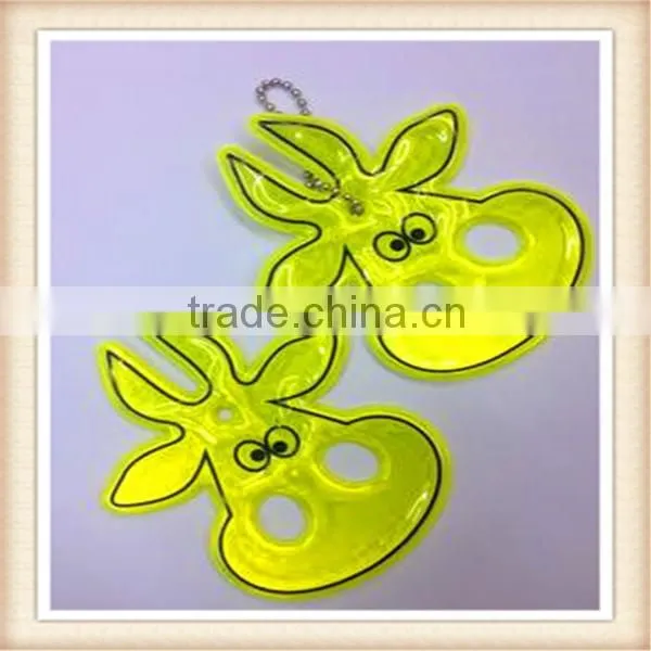 Promotional gifts cheap reflective heart shaped photo keychain, heart keychain