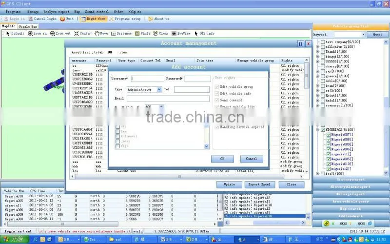 Real Time Gps Car/Vehicle Tracker with fuel Sensor
