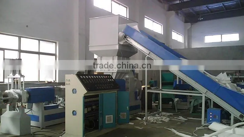 plastic film pelleting machine