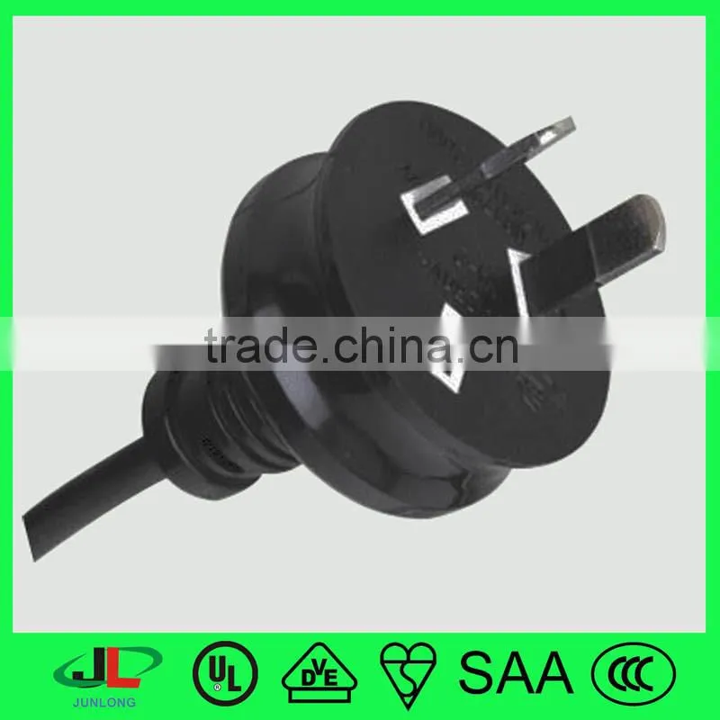 Australia market electrical wire names ac power cord, SAA power cord