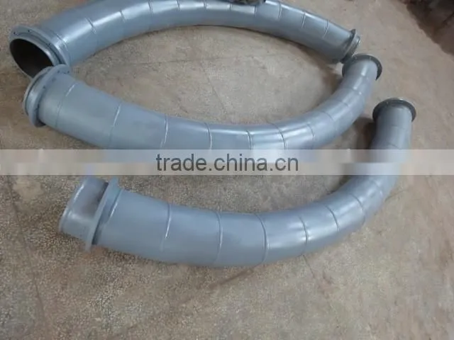 Ceramic lined wear resistant steel pipe, ceramic lined elbow