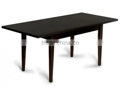 Highly cost-effective plywood table top restaurant wooden dining table