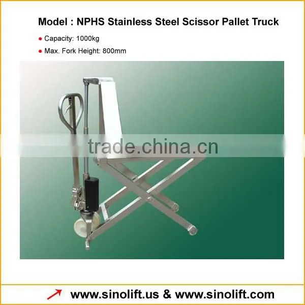 NPHS Series Electric High Lift Pallet Truck with Cheap Price