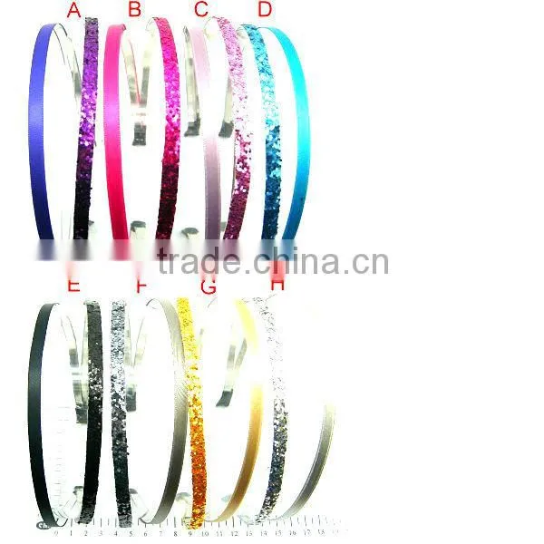 various bow bright colored headband