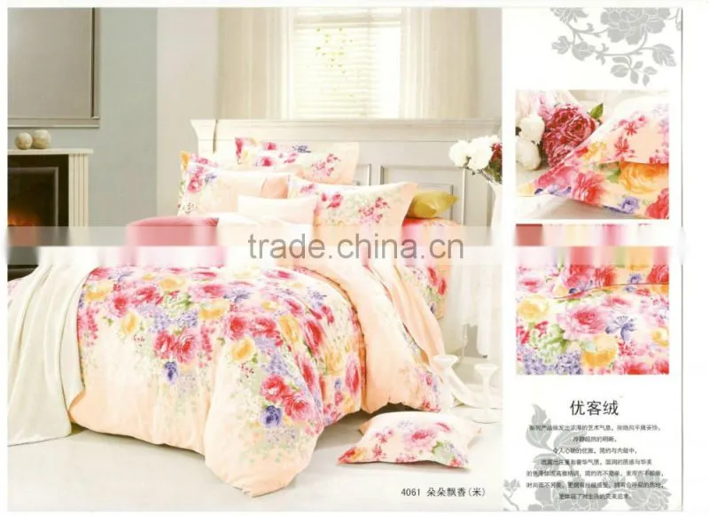 yellow printing rayon fabric plant cashmere fabric 32s 133*72 98"
