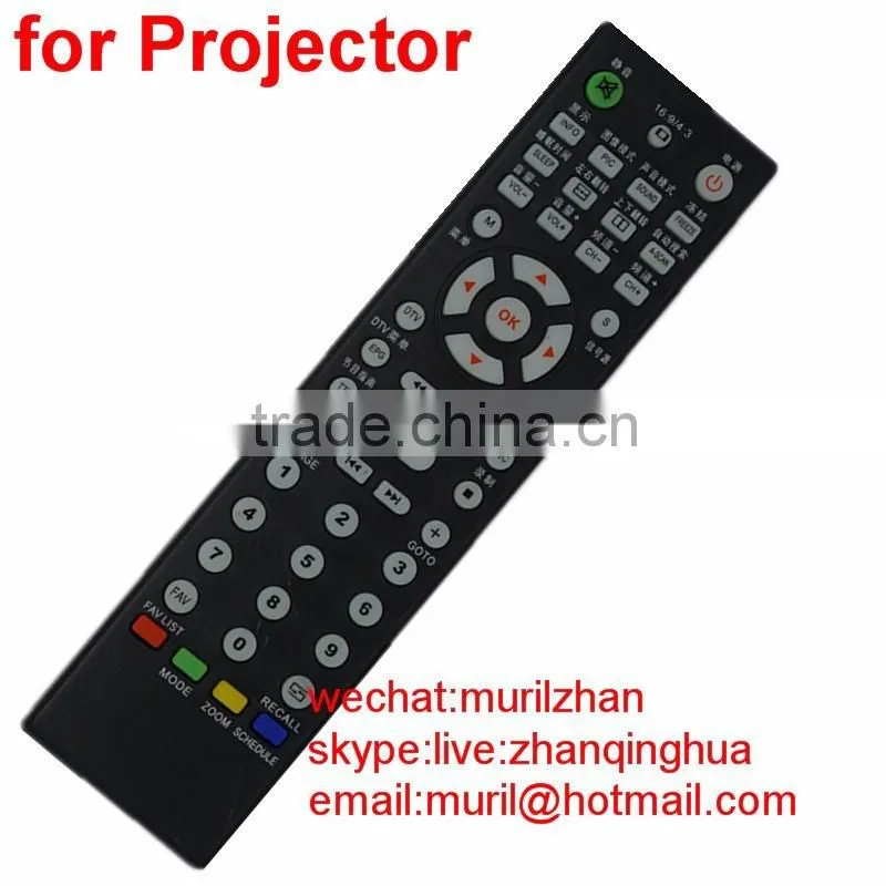 ZF White 24 keys Projector Remote Control for projection machine